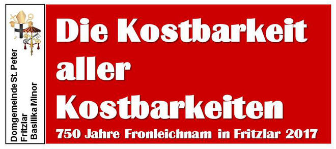 Logo für Fronleichnam 2017 in Fritzlar
